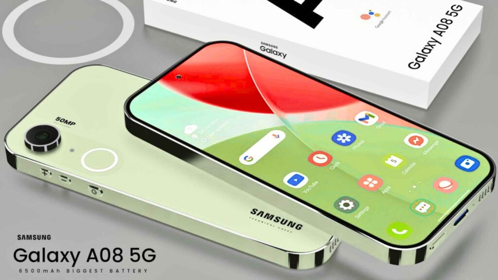 Samsung Galaxy A08 2026: Smartphone con 6500mAh, 50MP y tecnología 5G