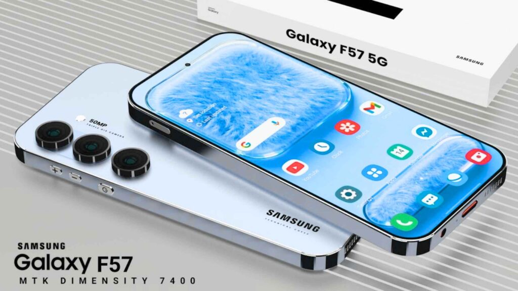 Samsung Galaxy F57 5G: El nuevo móvil con Dimensity 7400 y cámara premium