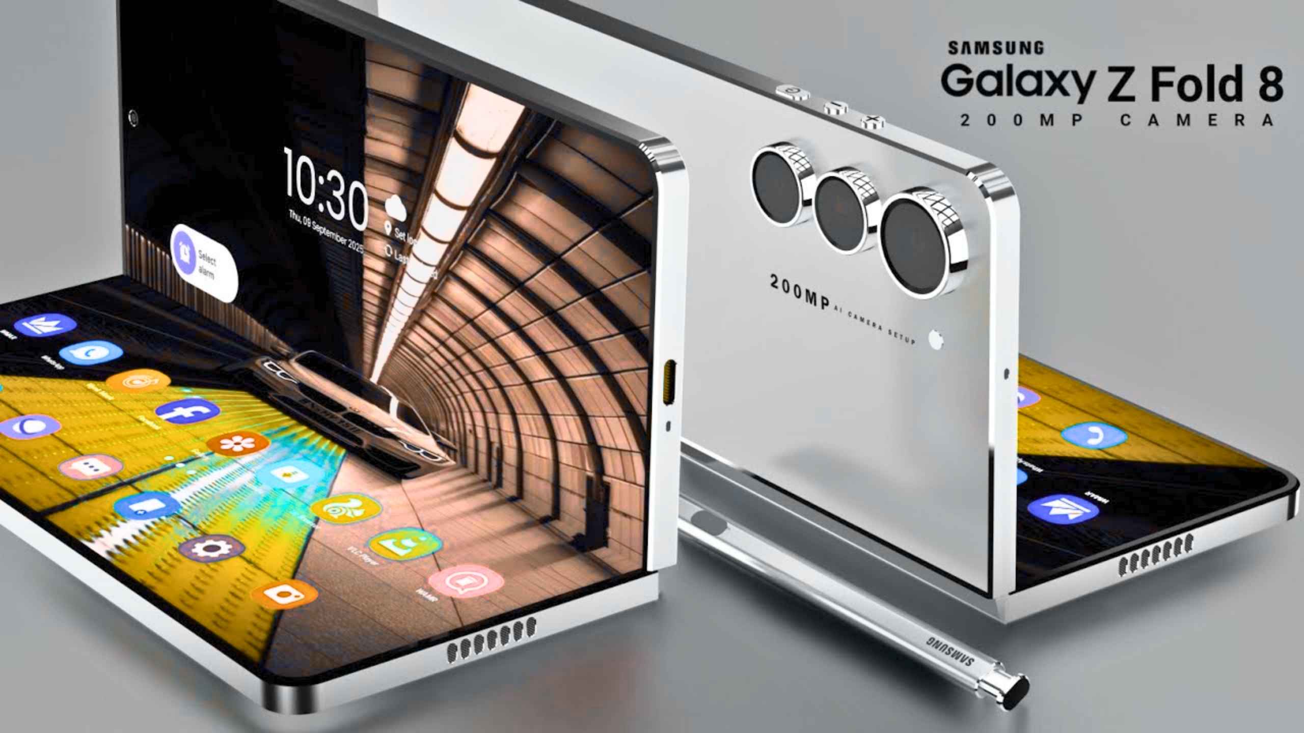 Samsung Galaxy Z Fold 8: Smartphone plegable con cámara de 200MP y potencia extrema